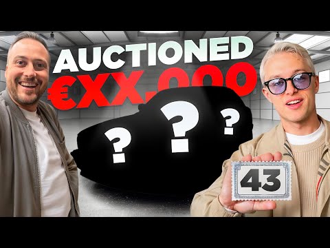 Buying a MYSTERY CAR at one of Europes most exclusive CAR AUCTIONS! - did I score a good deal?