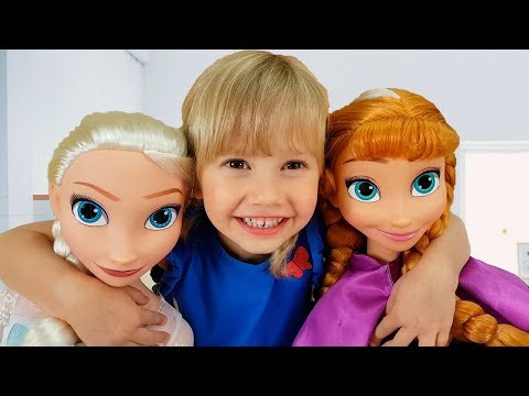 Alena makes new friends