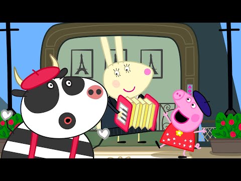 O delicioso café da manhã francês | Contos da Peppa Pig