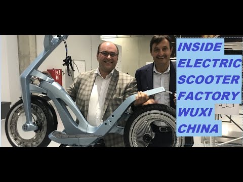 2020 INSIDE ELECTRIC SCOOTER FACTORY WUXI CHINA,.OKINAWA PRAISE actual price in China,