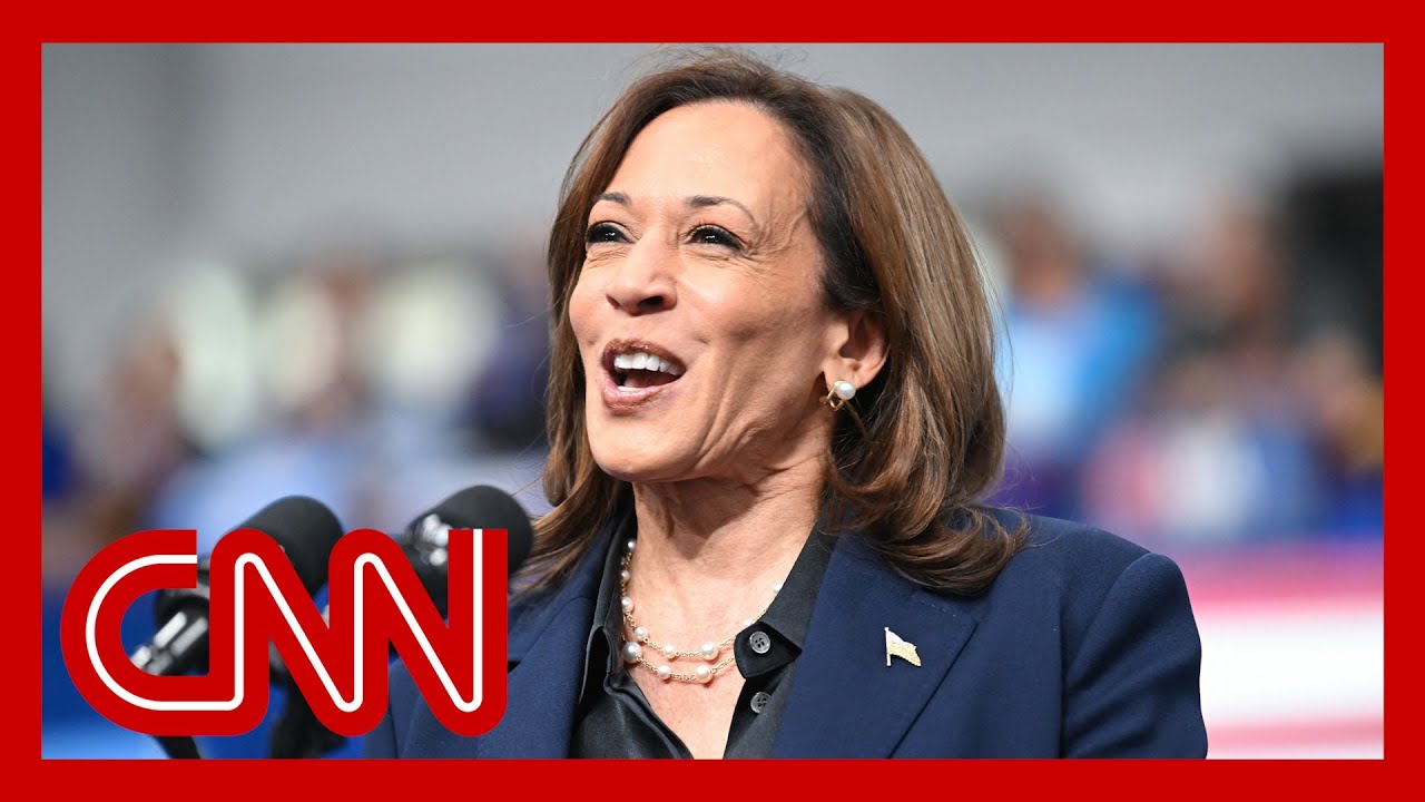 Kamala Harris responds to protesters with jab about crowd size