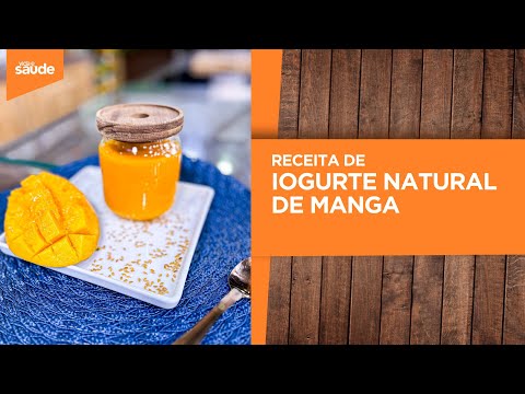 Receita: Iogurte natural de manga (13/09/24)