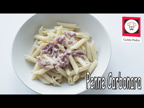 Recette penne carbonara au robot cuiseur Thermomix TM5
