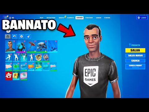 Entro nell' ACCOUNT di EPIC GAMES e trovo skin RARISSIME! su FORTNITE