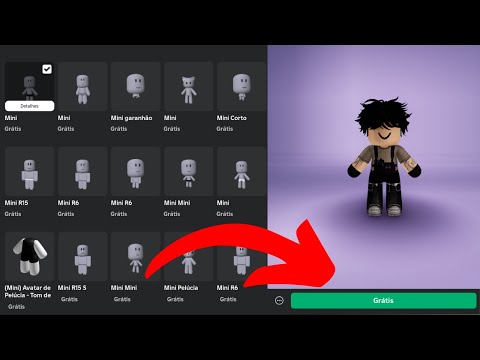 🔥 CORRE!! COMO PEGAR O MINI PERSONAGEM DE GRAÇA NO ROBLOX!!!