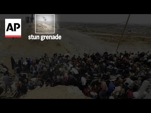 YouTube video thumbnail: US Contractors say Their Colleagues are Firing Live Ammo as Palestinians Seek Food in Gaza