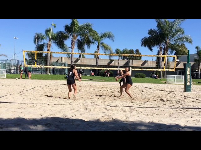 Rio Hondo vs Golden West Beach Volleyball Feb. 23, 2017