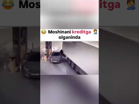 Mashinani kreditga olganingda😃 #youtubeshorts #reels #youtube