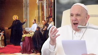 Francisco se enfadó porque las personas se convirtieron al catolicismo