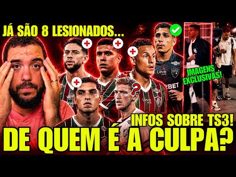 Fluminense Enfrenta Crise de Lesões Antes do Clássico Contra o Vasco