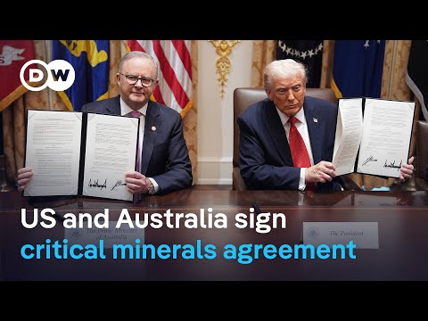YouTube video thumbnail: Mineral Deal Secures Supply Amid China Clampdown