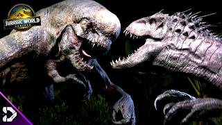 D-REX VS INDOMINUS REX | Who Would Survive? (Jurassic World Rebirth FACE OFF)
