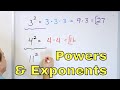 Understanding Exponents