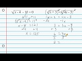 Solving Radical Equations: A Step-by-Step Approach