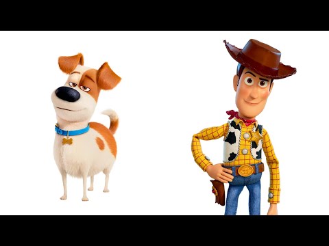 SECRET LIFE OF PETS 2 MOVIE CHARACTERS AND THEIR FAVORITE TOY STORY 4 CHARACTERS!