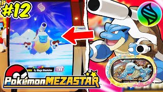 AKHIRNYA KITA COBA JUGA KEKUATAN MEGA BLASTOISE BINTANG 6!! Pokemon Mezastar - 12