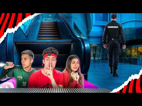 PASSANDO A NOITE NO SHOPPING ÀS 3H DA MANHÃ! *Deu ruim?!