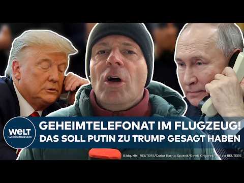 UKRAINE-KRIEG: Geheimes Telefonat zwischen Trump und Putin! Nimmt der Friedensplan Gestalt an?