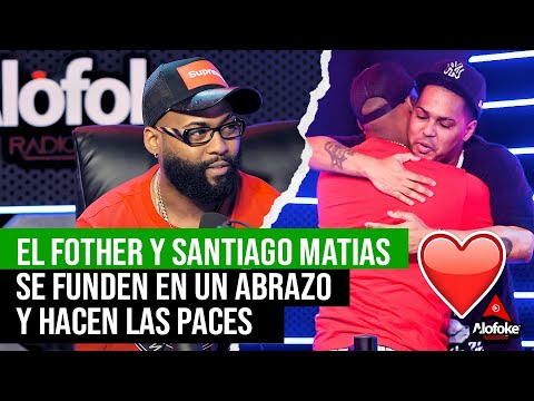 EL FOTHER & SANTIAGO MATIAS SE FUNDEN EN UN ABRAZO & HACEN LAS PACES DE MANERA SINCERA (ENTREVISTA)