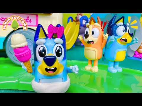 BLUEY - We Lost Baby Bluey! | Lessons For Kids | Pretend Play with Bluey Toys