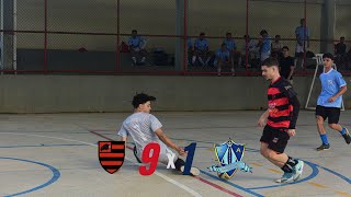 Copa dos Crias 1 Rodada Jogo 2 VARmengo 9 x 1 Aparecida FC Jogo completo