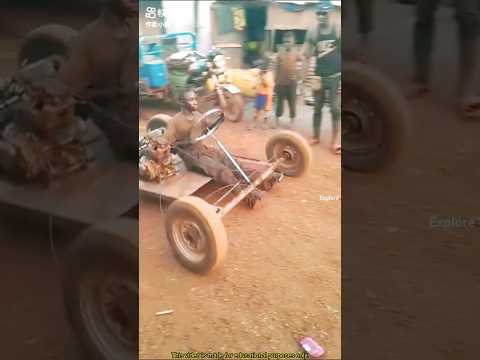 No Money? No Problem! This Man Made His Own Car #shortsvideo