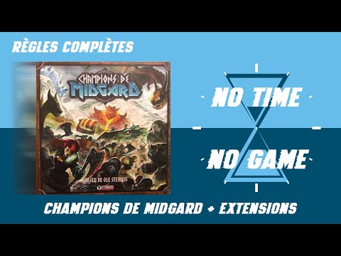 Champions de Midgard - Règles du jeu complètes + Extensions The Dark Mountains et Valhalla