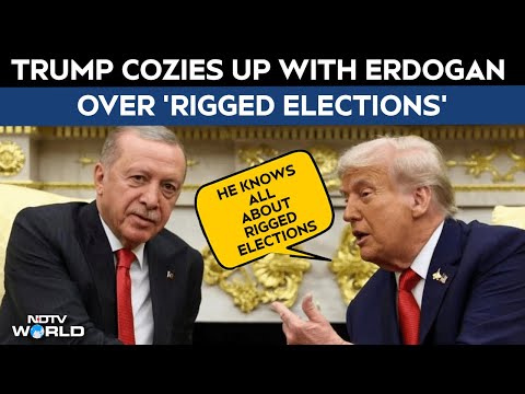Trump Latest News | "He Knows All About Rigged Elections" Trump Embarasses Erdogan On Camera