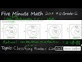 Classifying Rational and Whole Numbers