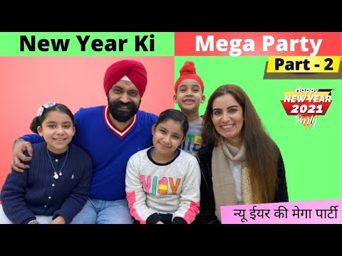 New Year Ki Mega Party - Final Part | Ramneek Singh 1313 | RS 1313 VLOGS | New Year Special