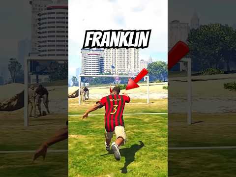 Playing football in GTA Games! #gta #gta6 #gta5 #football #gaming
