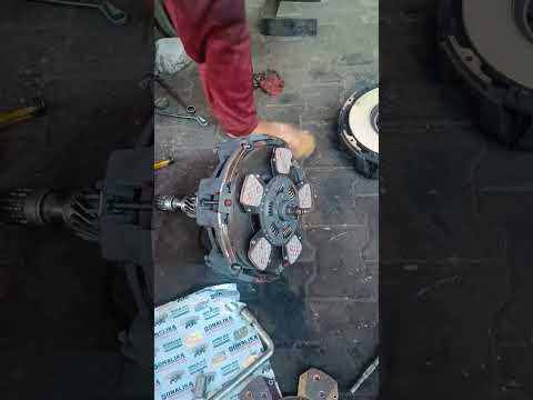 Clutch Plate Assembly Fitting Full Guide | Tractor Repair Video #youtubeshorts #replacementparts