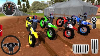 Offroad Outlaws - Motocross Dirt Bikes Stunts - Racing Games Walkthrough - Android IOS GamePlay