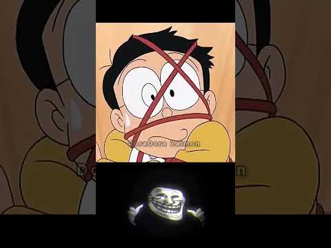 Nobita life ended ||#nobita #trollface #edit #shorts