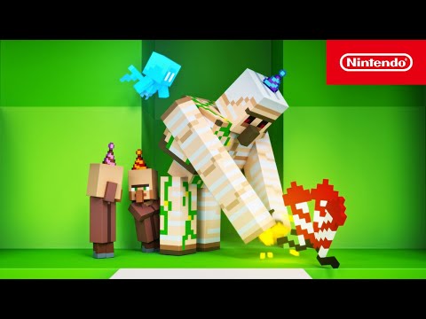 15 Days of Minecraft – Announce Trailer – Nintendo Switch