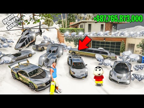 FRANKLIN TOUCH ANYTHING BECOME DIAMOND ll EVERYTHING IS FREE IN GTA5