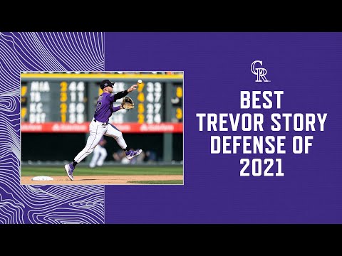 INSANE Trevor Story Defensive Plays from 2021! video clip