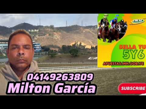 La línea de Milton García para sellar el 5 y 6 Nacional La Rinconada reunión 07 y 08 