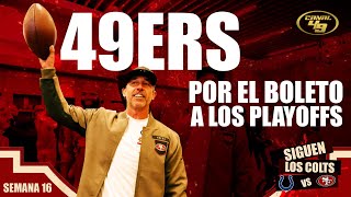 49ers contra Colts por el boleto a los playoffs