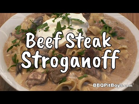 BBQ Beef Steak Stroganoff