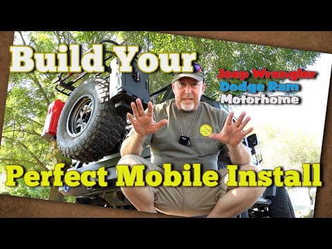 Mobile Ham Radio Installations : From Jeep Wrangler To Motorhome
