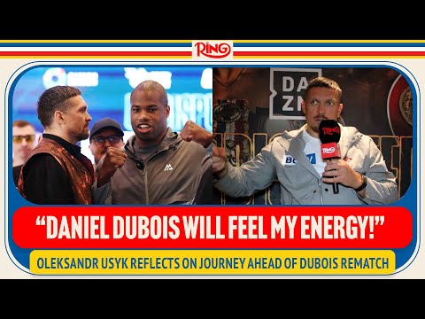 Oleksandr Usyk SENDS MESSAGE To Daniel Dubois Ahead Of Rematch, Reflects On UK Journey