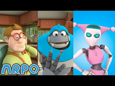 No No Nannybot - Robot Episodes | ARPO The Robot Classics | Episode Compilation