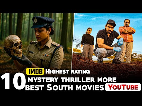 Top 10 Best South Indian Crime Suspense Thriller Movies in Hindi | South Crime Movies In Hindi 2025