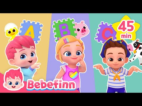 Learn How to Pronounce Alphabets with Bebefinn! ABC for Kids