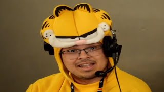 A Message to Nermal Nation in Garfield Kart Furious Racing IRL!