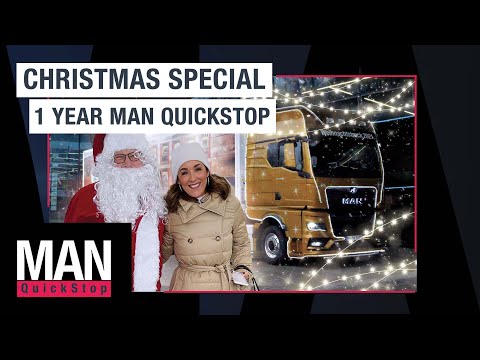 Driving the MAN Christmas Truck | MAN QuickStop #11