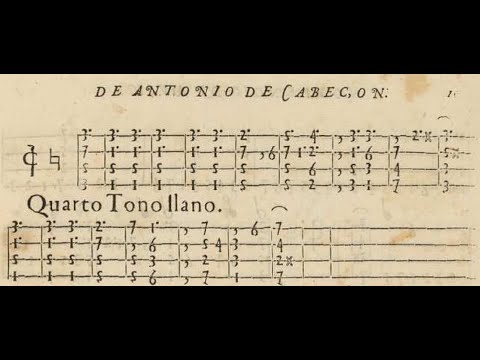 Dirigatur du 4e ton - Antonio de Cabezon