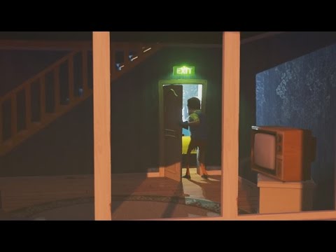La Puerta Lleva A Otra Dimensión ! Omfg | Hello Neighbor ( Nueva Actualización Easter Egg )
