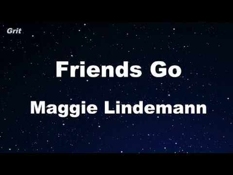 Friends Go – Maggie Lindemann Karaoke 【No Guide Melody】 Instrumental